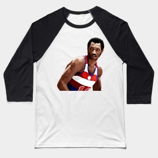 Elvin Hayes | Washington Bullets Baseball T-Shirt